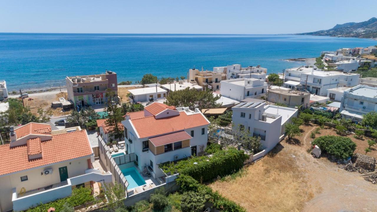 Paradisos Luxury Villas Next To Beach Koutsourás Екстериор снимка