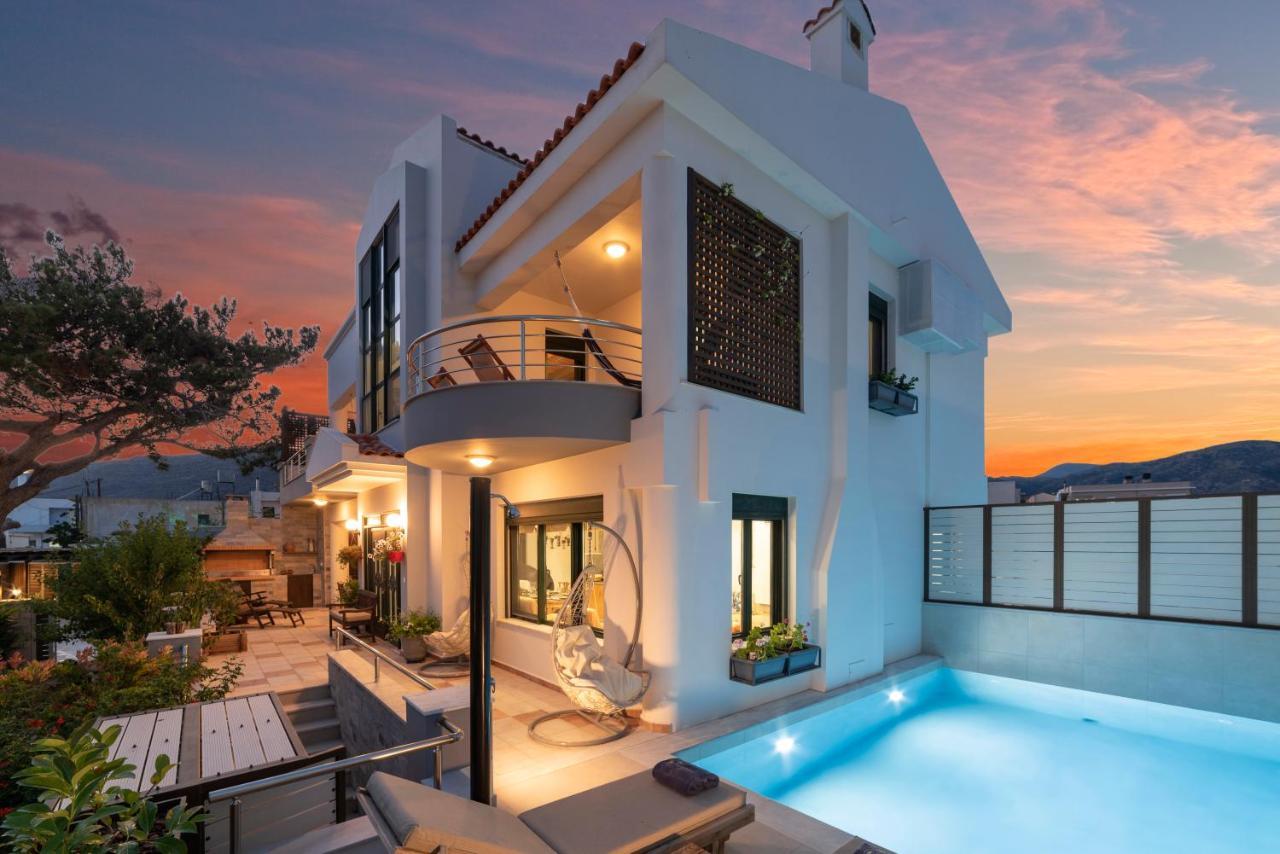 Paradisos Luxury Villas Next To Beach Koutsourás Екстериор снимка