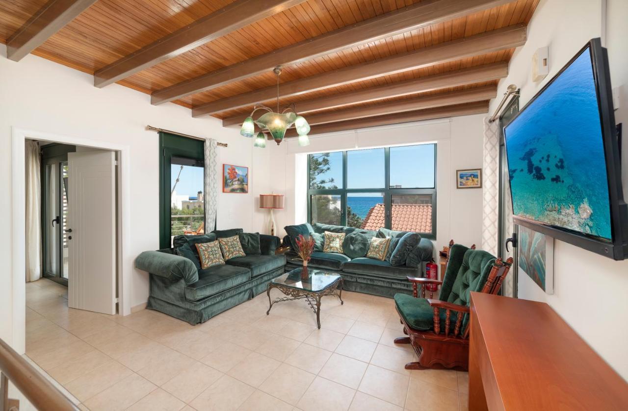 Paradisos Luxury Villas Next To Beach Koutsourás Екстериор снимка