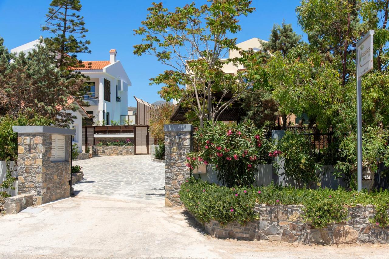 Paradisos Luxury Villas Next To Beach Koutsourás Екстериор снимка