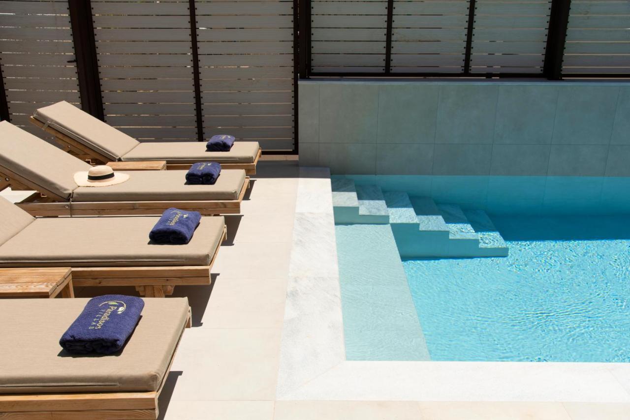 Paradisos Luxury Villas Next To Beach Koutsourás Екстериор снимка