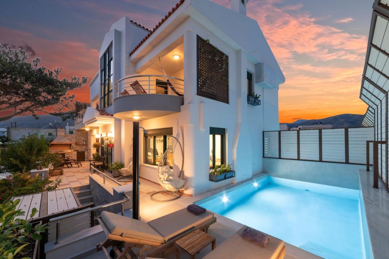 Paradisos Luxury Villas Next To Beach Koutsourás Екстериор снимка