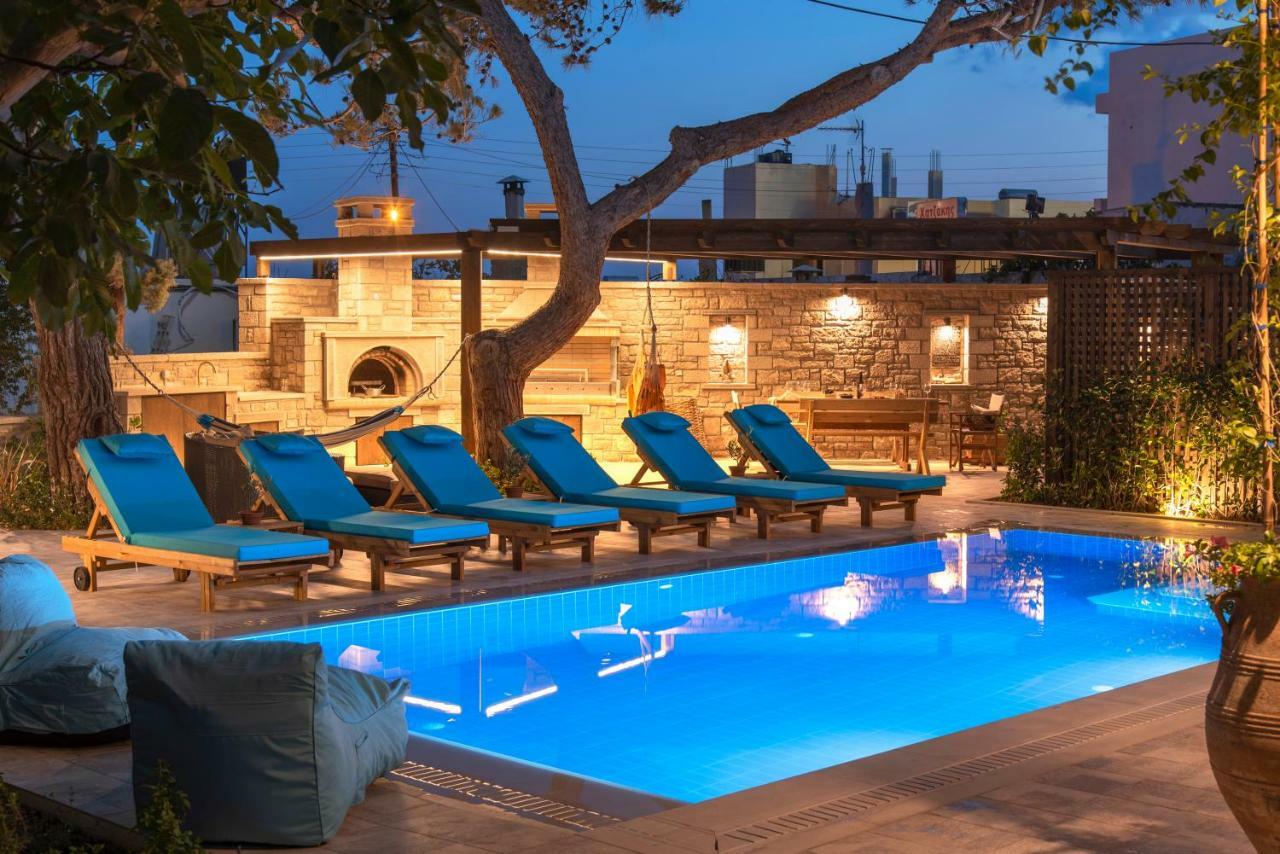 Paradisos Luxury Villas Next To Beach Koutsourás Екстериор снимка